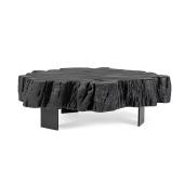fekete ronk dohanyzoasztal fatorzs design modern termesztes erdei haz modern butor nappali minimal skandinav termeszetes ujrahasznositott butorok formavivendi lakberendezes.jpg